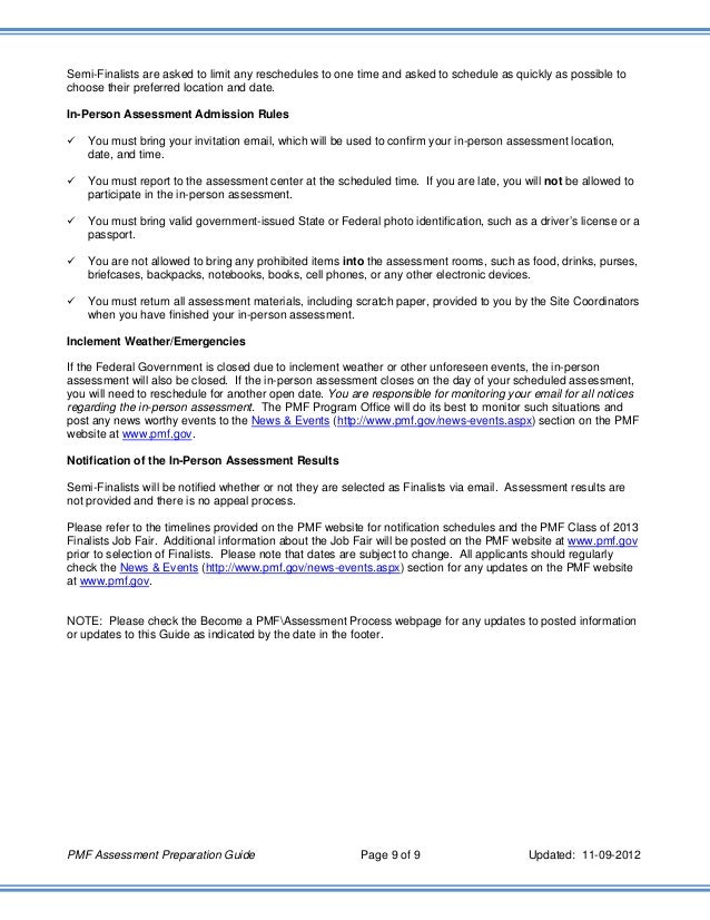presidential merit fellowship pmf agencies